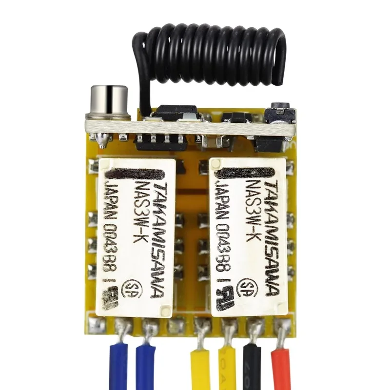 

Remote controller switch 1CH RF remote control DC12 transmitter and receiver module for motor and pump