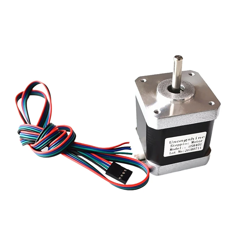 42 Stepper Motor 17HS8401B 48Mm Length 1.8A Dual Axis For 3D Printer/Milling/CNC Router Machine