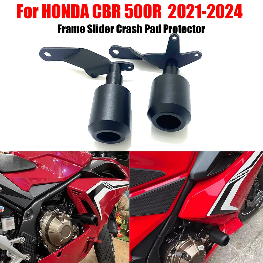 

For HONDA CBR400R 2022-2025 CBR500R 2021-2024 Motorcycle Accessories Frame Sliders Crash Protector Falling Protection