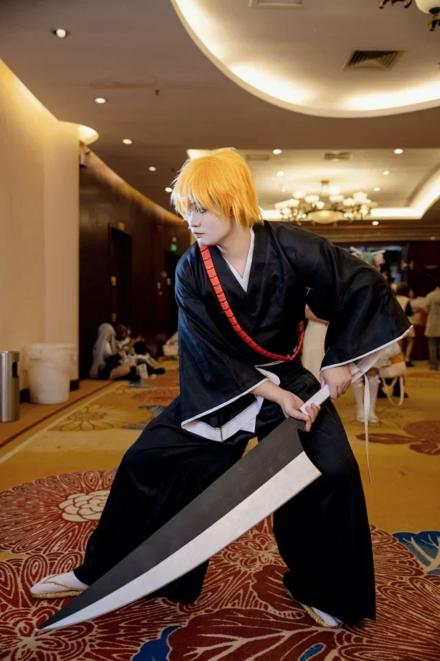 Kurosaki Ichigo Sword Bleach Cosplay Zanpakutou Early stage for Halloween Christmas Fancy Party Cosplay Props