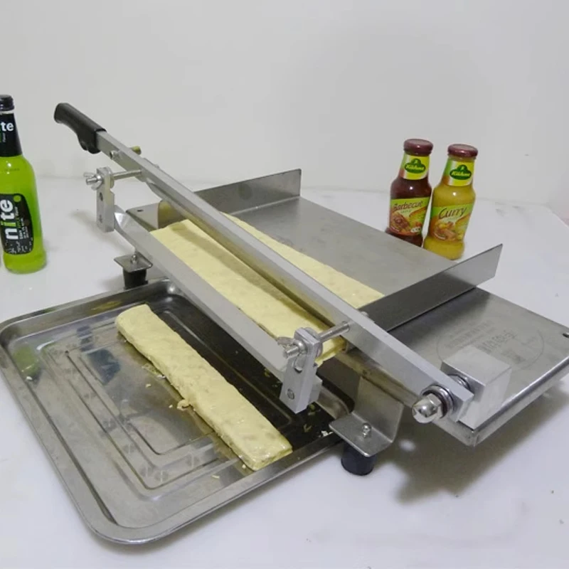 상업용 수동 캔디 커터 누가 퍼지 하드 소프트 캔디 스위트 떡 절단기 30CM/40CM 길이