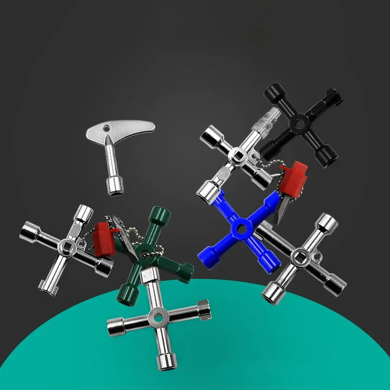 متعددة الوظائف مصعد مفتاح الربط مصعد عداد المياه صمام متعدد الأغراض الثلاثي وجع أدوات يدوية محمولة #6