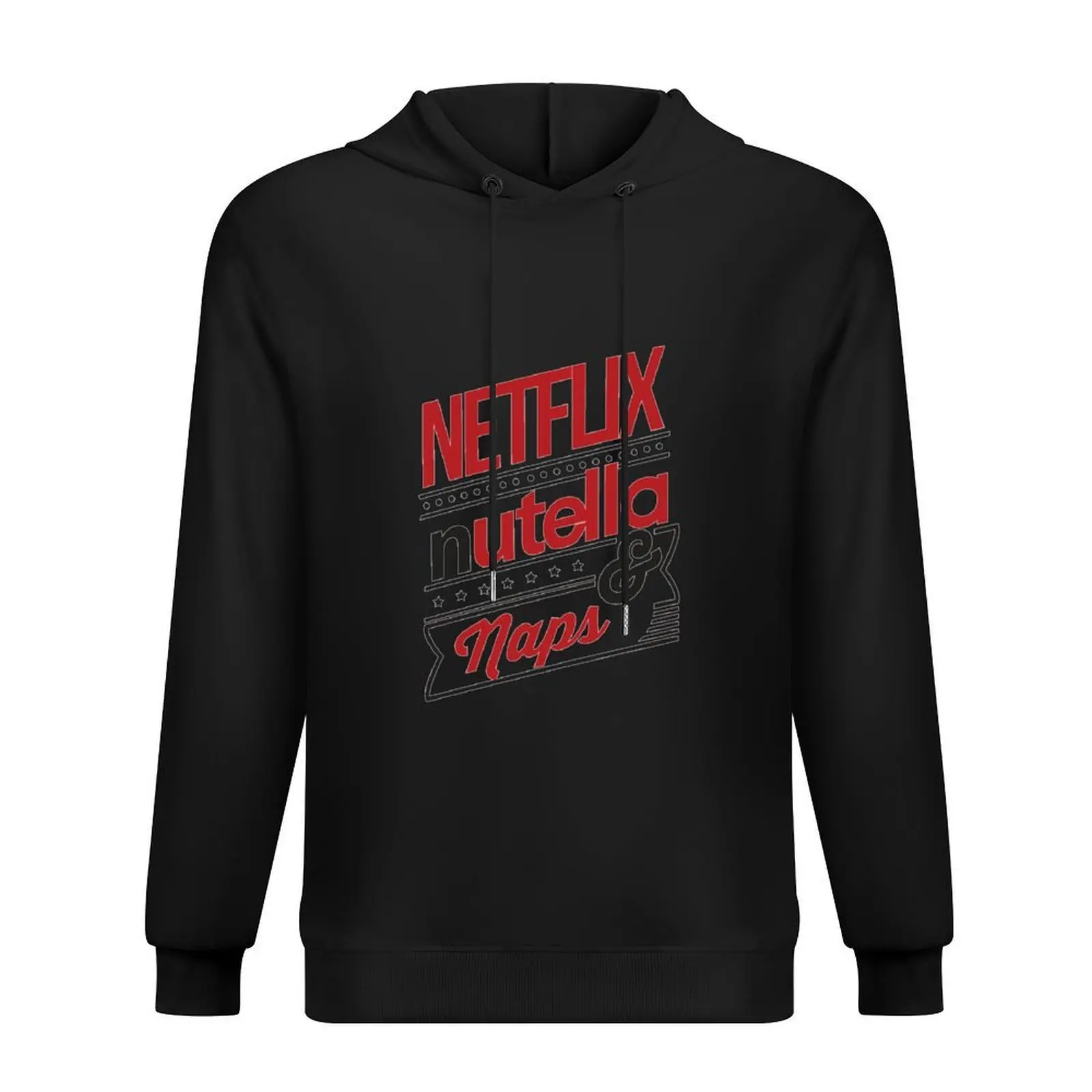 

NETFLIX, NUTELLA & NAPS. Hoodie autumn clothes anime clothing men's coat men's sweat-shirt new hoodies and sweatshirts