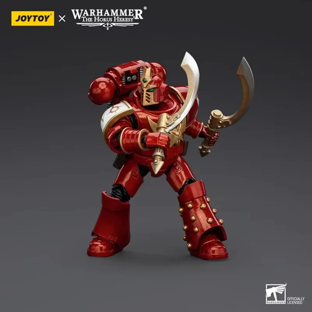 W MAGAZYNIE] JOYTOY Figurki akcji 1/18 Warhammer 30K Tysiąc Synów Khenetai Okultystyczna Cabal Khenetai Blademaster Blade Anime Zabawka Prezent