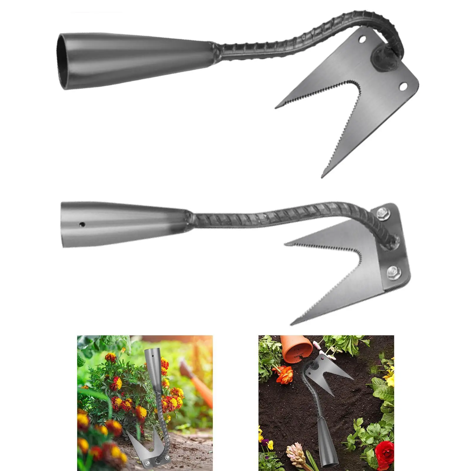 

Weed Puller Tool Lightweight Gardening Supplies Sturdy Weed Removal Hand Weeder Tool for Backyard Courtyard Garden Yard Planting