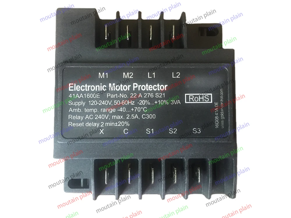 Compressor Protector Compressor Module  completely replaces INT369R electronic motor protector 22A 276 s21 41AA1600E