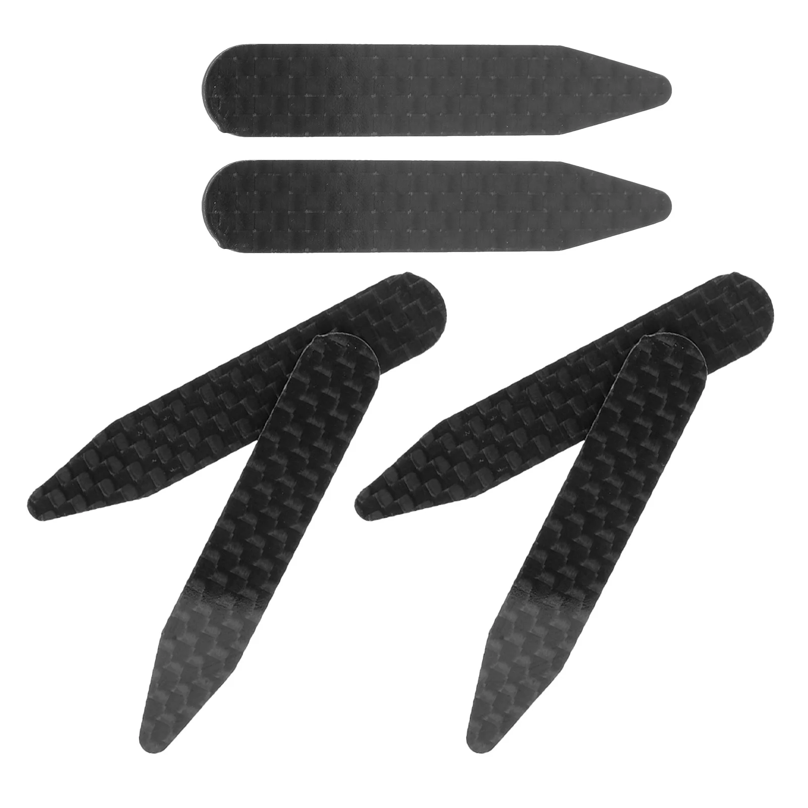 Penyangga Kerah Serat Karbon untuk Pria, Penahan Kerah Kemeja Anti Rusak, Penopang Kerah Runcing untuk Gaun Bisnis Pernikahan