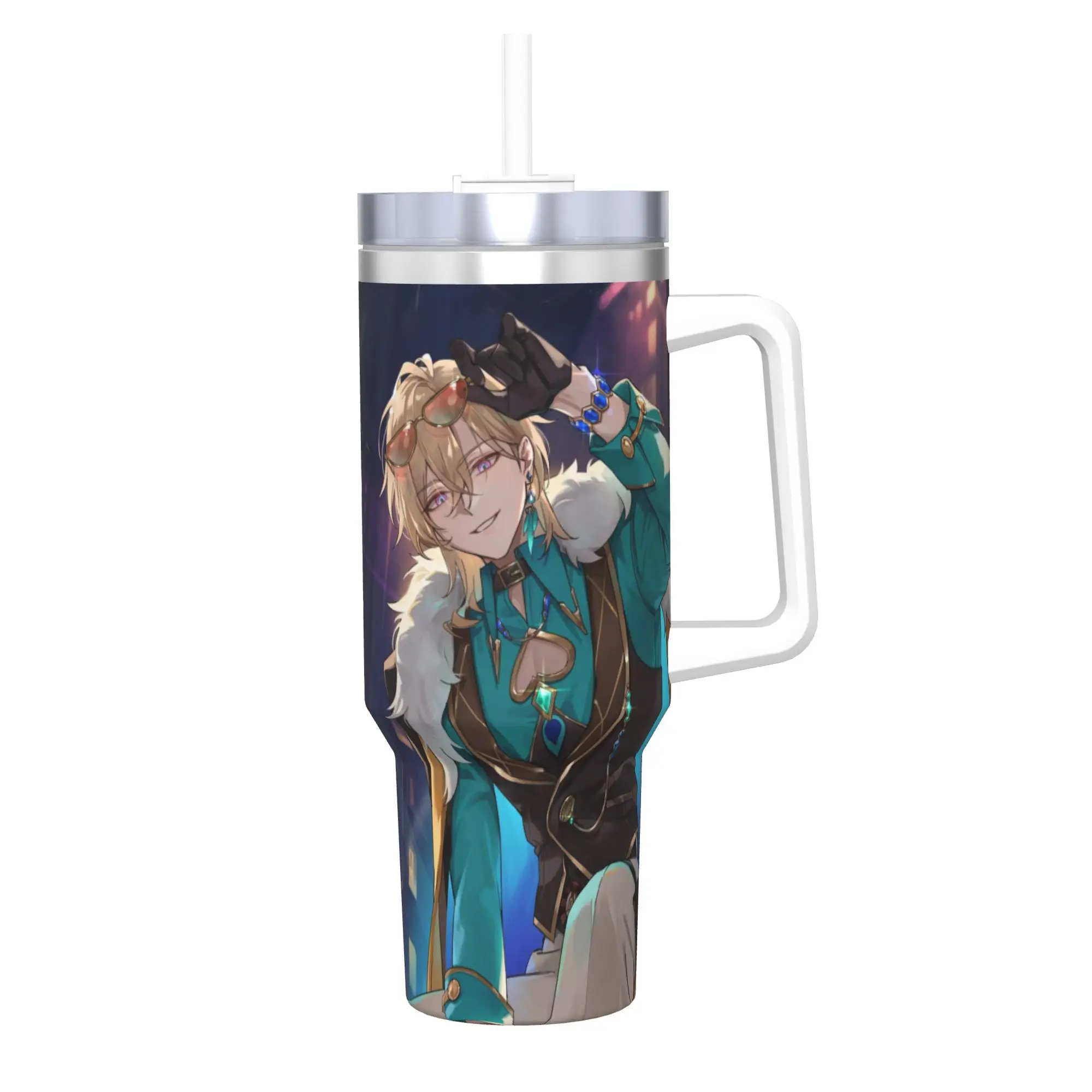 Honkai Star Rail 40oz Tumbler Stainless Steel Double Wall Vacuum Insulated  Tumblers Mug With Straw