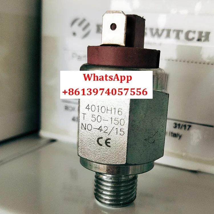 

Italian original imported pressure switch micro adjustable mechanical pressure switch 4010H16/4010H17