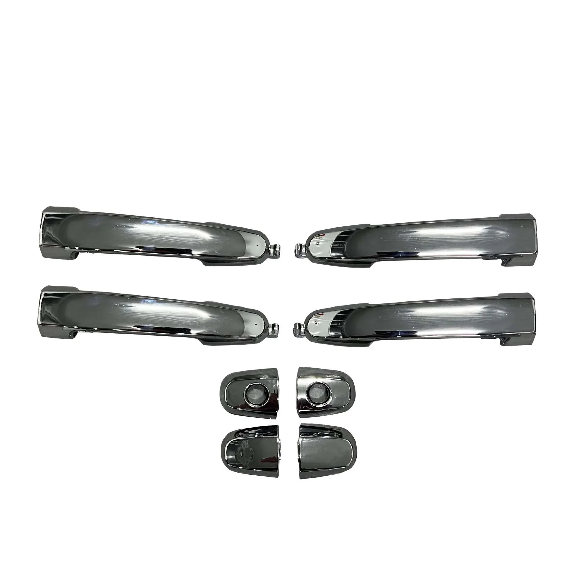 

One Set of Four Car Electroplate Exterior Door Handles for Toyota HILUX VIGO 2012 2013 2014