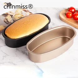 nonstick bakeware oval shape baking pan bread loaf mold deep cheesecake mould tin aluminum metal baking accessories wholesale