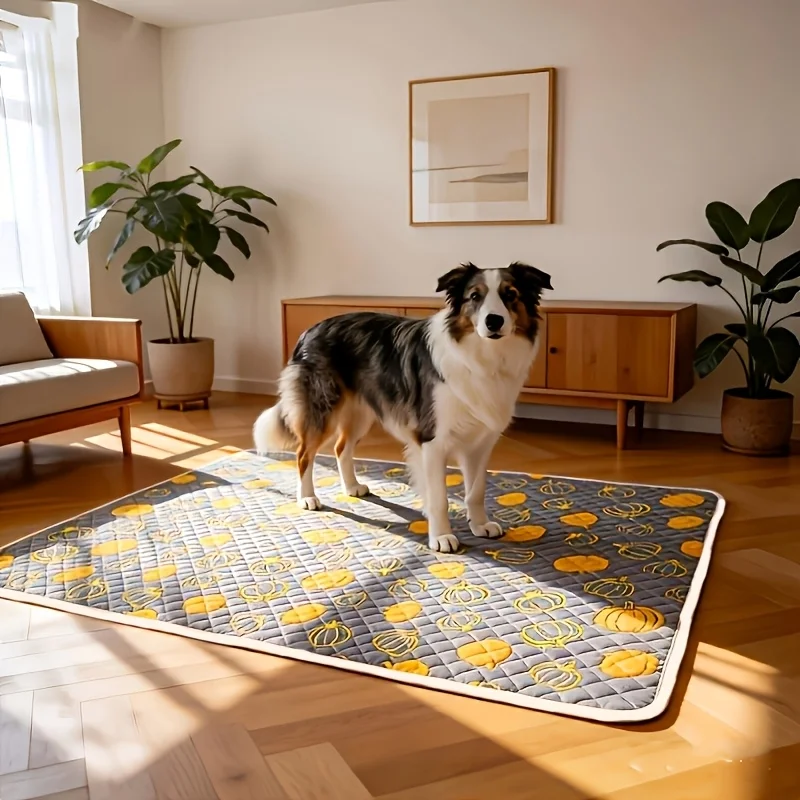 3 Stück wiederverwendbare Hunde-Pipiunterlagen, maschinenwaschbar, leicht zu reinigen, geeignet für kleine bis mittelgroße Hunde, Katzen und andere Haustiere. Haustierbedarf. – Detail 2