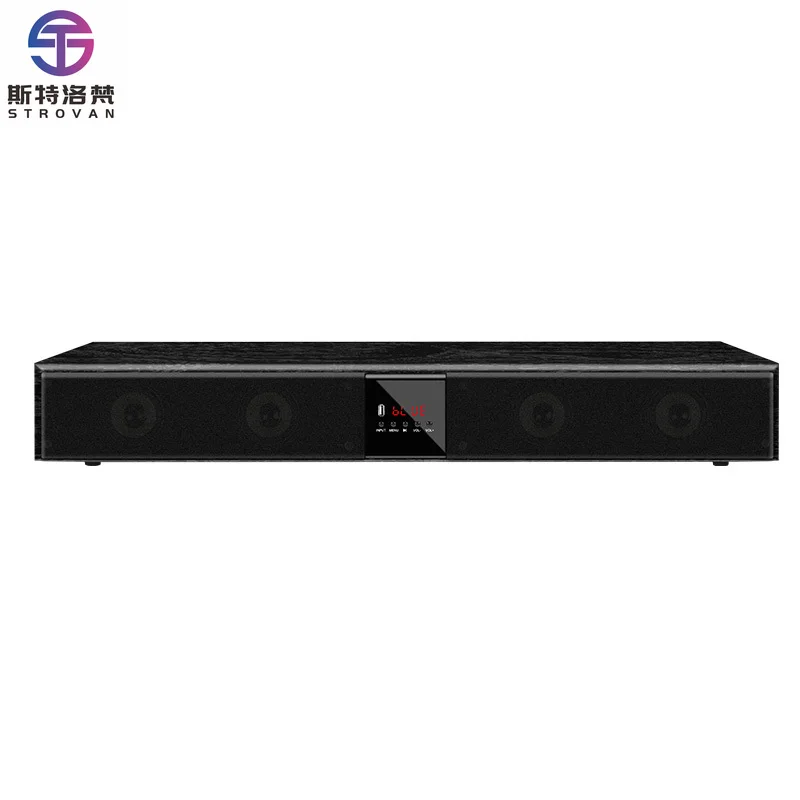 

IA-3060TV 3-Channel Wireless Sound Bar Home Theater System with 100W RMS Power Black