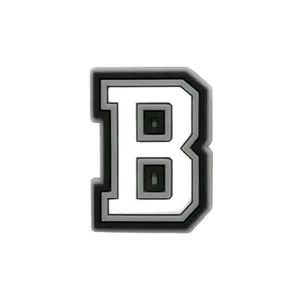 for crocs charms pvc shorts crocs accessories, white letters, name badge, women clogs, buckle clogs, kids pins, men decoration, jeans, charms, wholesale, 1pc 10 Main Crocs Sales White - №5