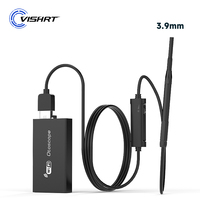 Ultra Thin 3.9mm Visual Otoscope Camera for iOS Android PC HD720P Waterproof Mini Ear Picker Wireless Endoscope for Ear Clean