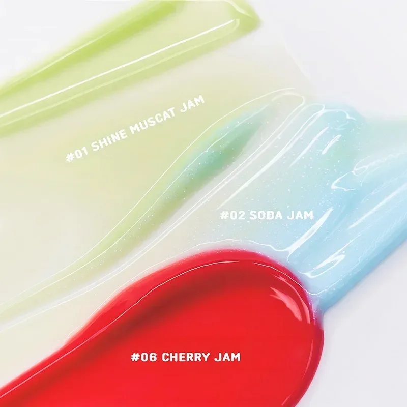 Colorgram Jelly Jam Lip Gloss Plumper Tint Water Glossy Mirror Moisturize Lip Balm Glaze เกาหลี Lipgloss แต่งหน้า 8 ColorWholesale