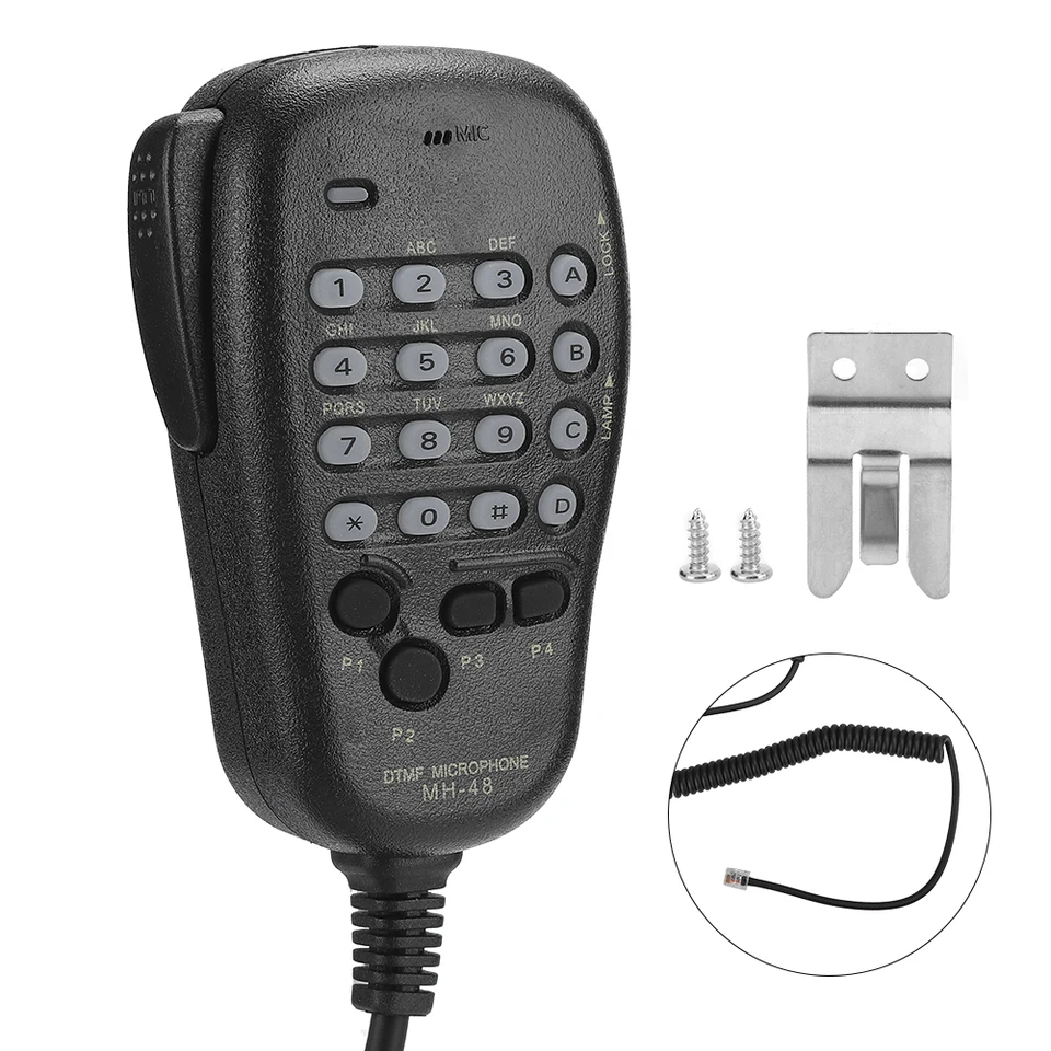 ハンドマイク ハンドマイク ハンドヘルドマイク MH-48 DTMF 6PIN