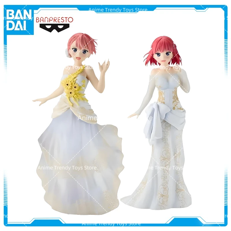 

В наличии BANPRESTO The Quintessential Quintuplets Аниме Искусство Выставка Накано Ичика Накано Нино Фигурка Аниме Модель WY Игрушка