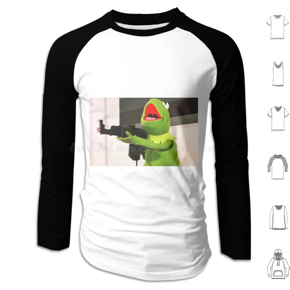 The Frog Hoodie cotton Long Sleeve Meme The Frog Funny Frog Meme Tea Youtube Jenna Marbles The Frog Meme Memes Cute