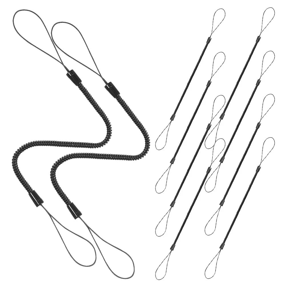 

10Pcs Stylus Tether Lanyard Elastic Spring Rope Retractable Pen Strap Anti-Loss Cord for Tablet Drawing Writing Tool Holder