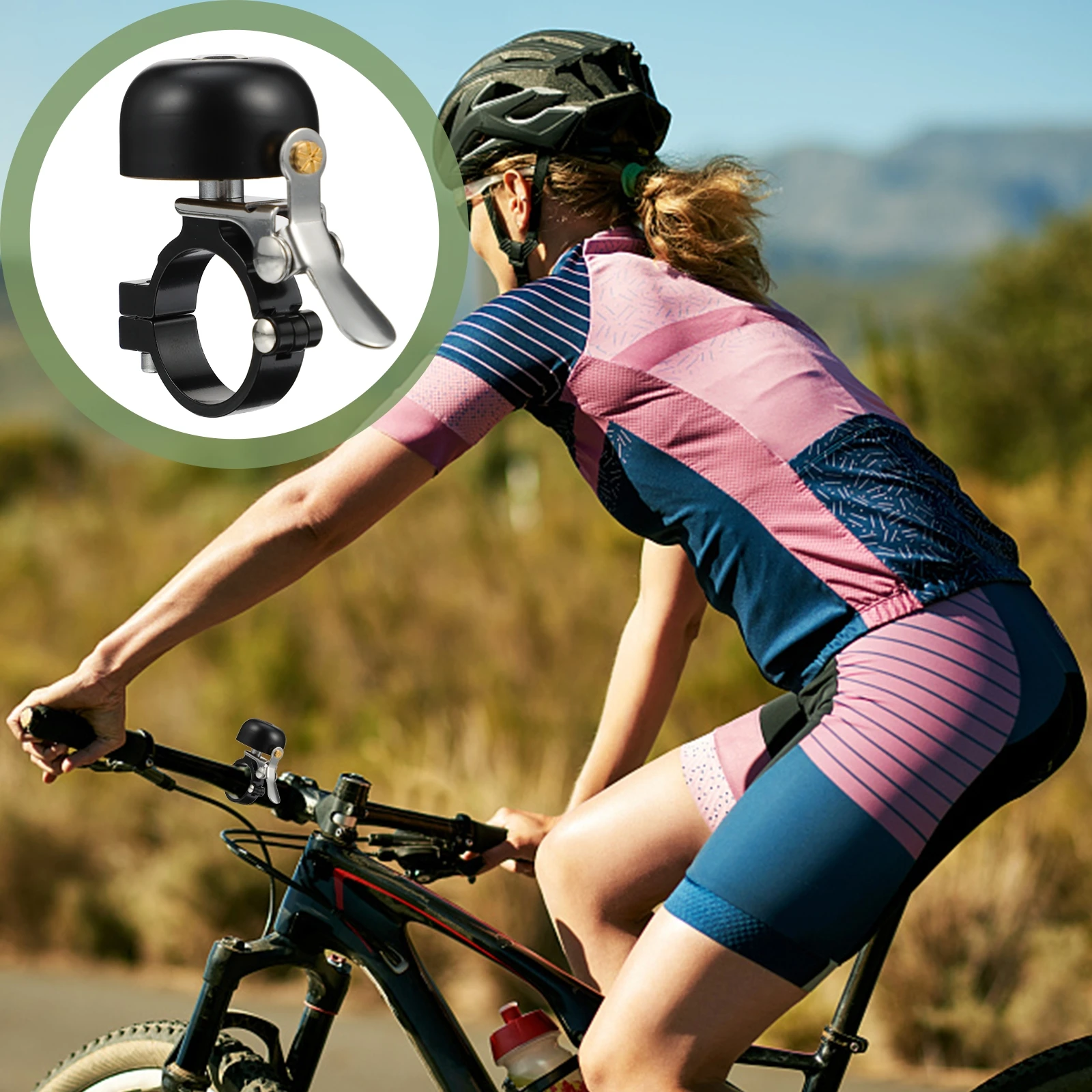 

Quickly Remove The Bell Bicycles Accessories Bike Mountain Horn Copper Brass Cycling