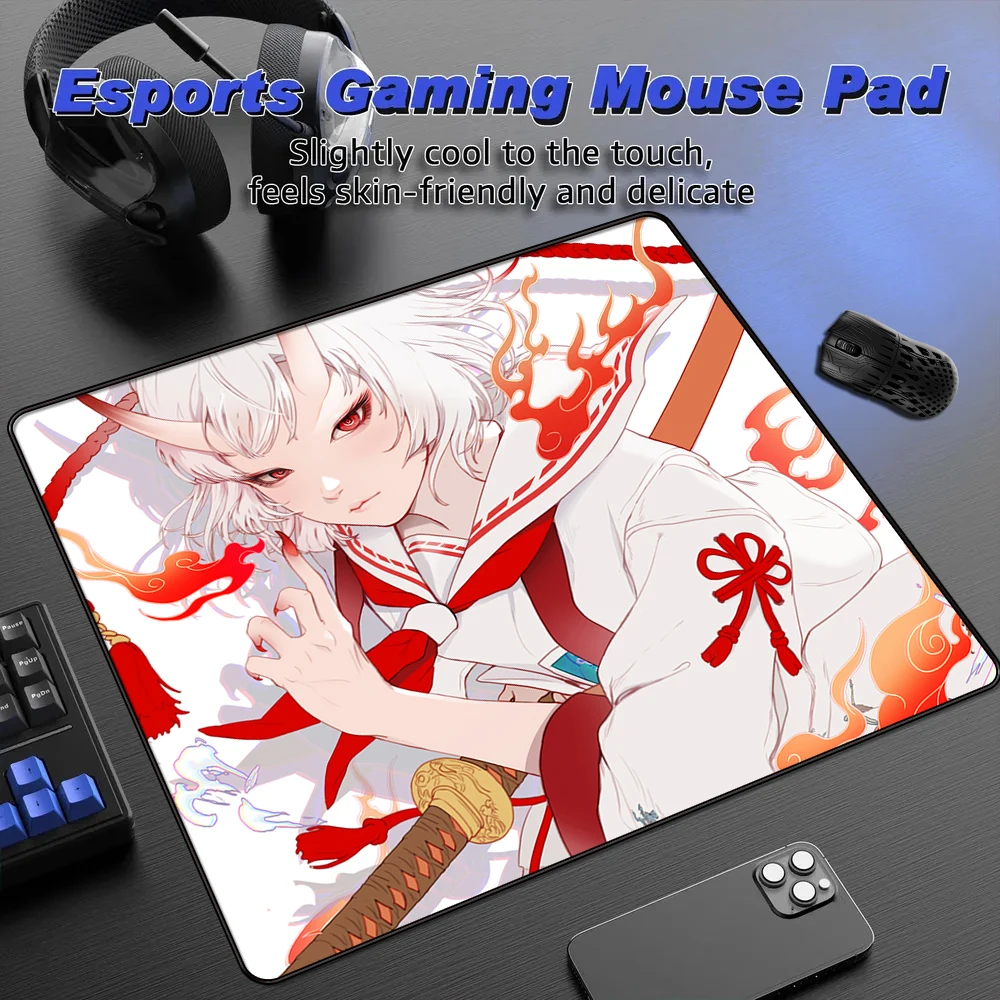 Anime Mousepad Game Professional Ultrafine Surface Balance E-Sports Mouse Pad Pc Gamer Computer Gaming Accessories Mouse Mat