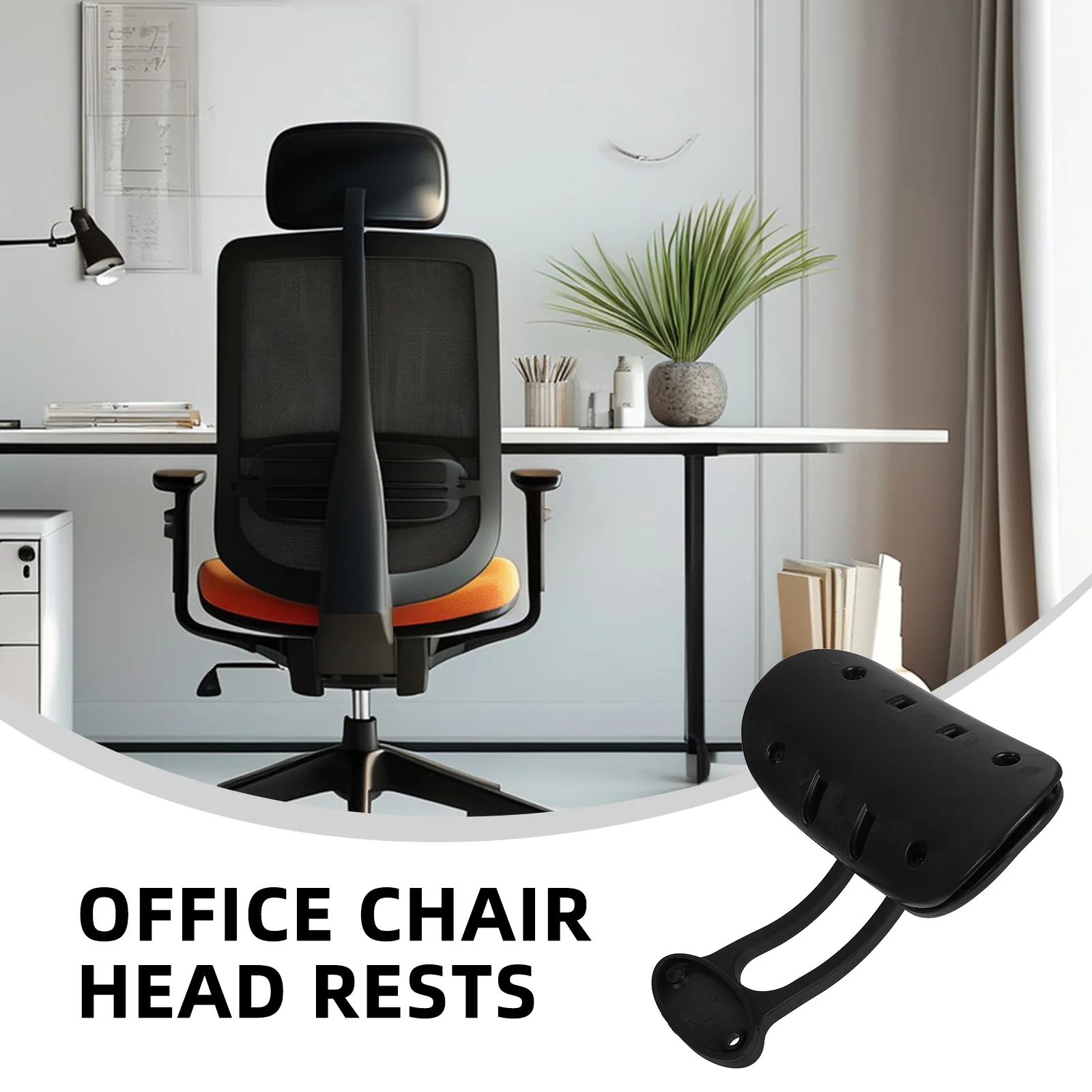 مرفق مسند رأس لكرسي المكتب قابل للتعديل، مسند رأس مريح مريح للمكتب وكراسي الكمبيوتر وسادة دعم الرقبة