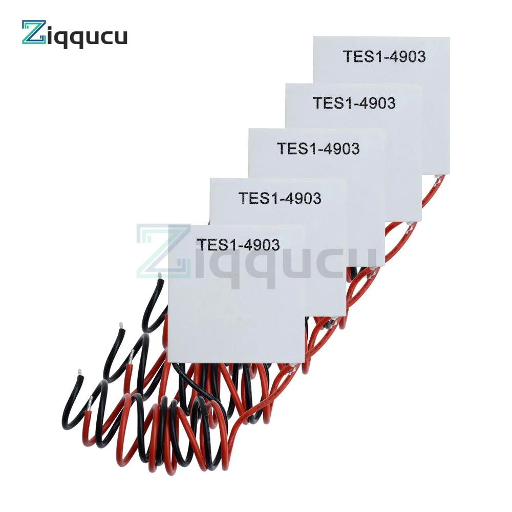 TES1-7102 TES1-7103 TES1-4903 Thermoelectric Cooler Peltier Semiconductor Refrigeration Sheet Thermoelectric Power Sheet