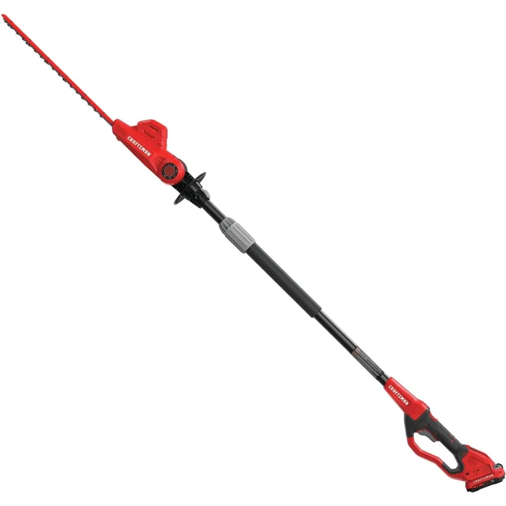 

V20 Cordless Pole Hedge Trimmer, 18-Inch, Extended Reach, Battery and Charger Included (CMCPHT818D1)