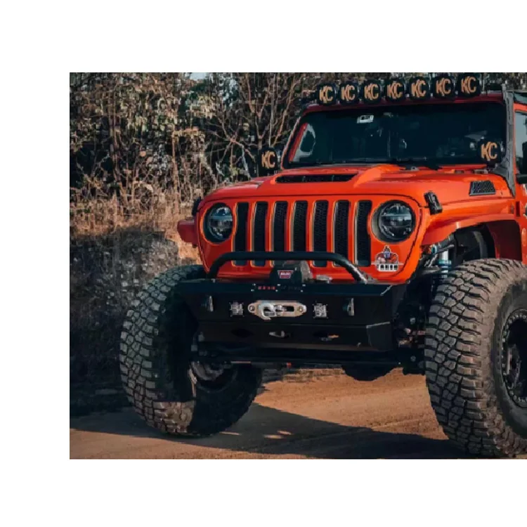 Factory Sales Car Accessories Front Bumper for Jeep Wrangler Gladiator JT 2019+