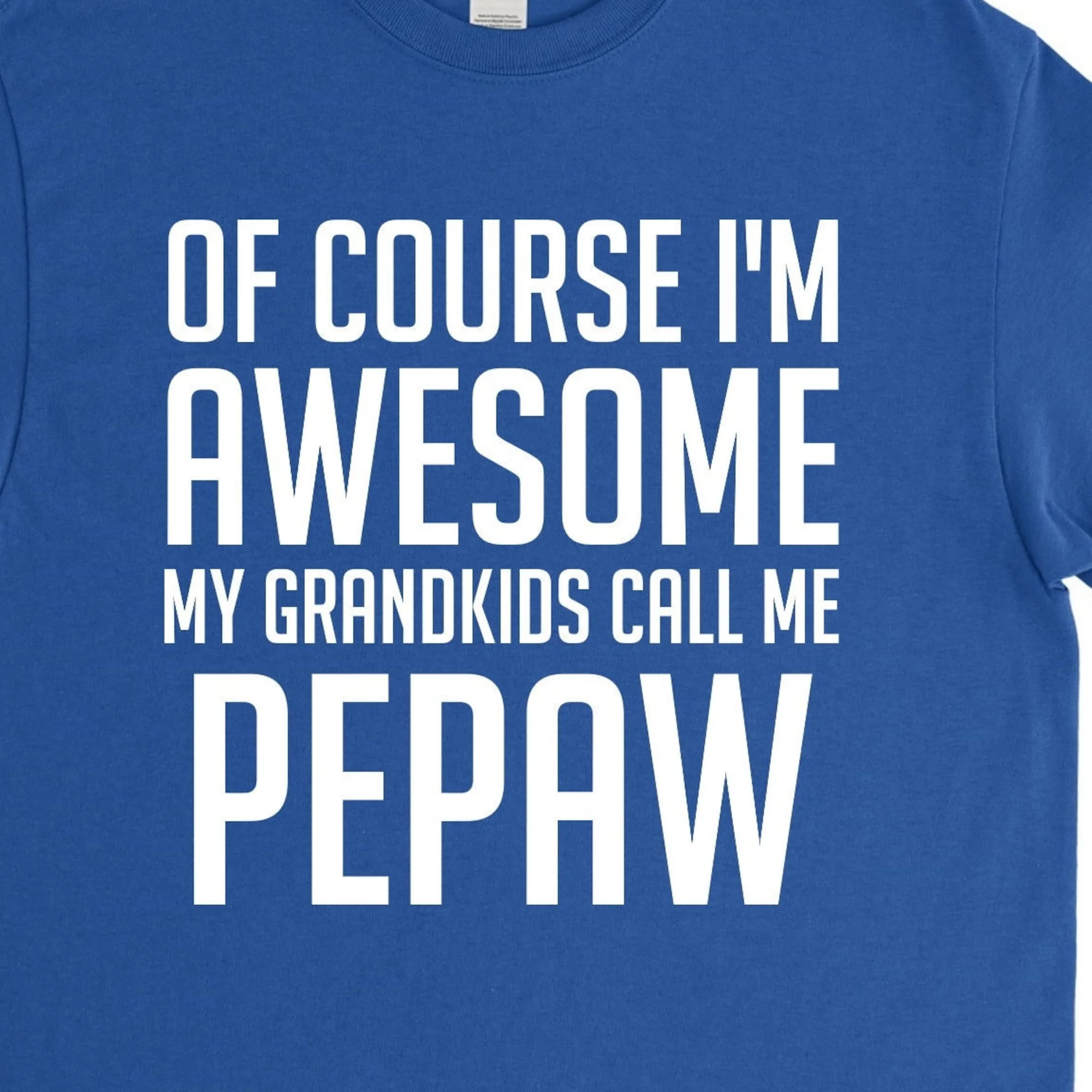 Рубашка Pepaw, подарок Pepaw, подарок для Него, подарок от внука, Пепа на День отца, подарок на день отца, футболка Pepaw на заказ