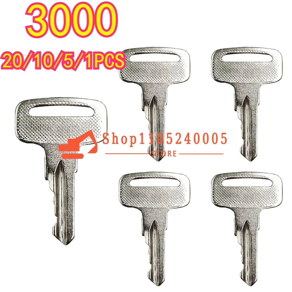 

20/10/5/1 шт. 3000 ключей GE83093 ключ зажигания для Genie Z-135/70 Z-34/22 Z-45 новый