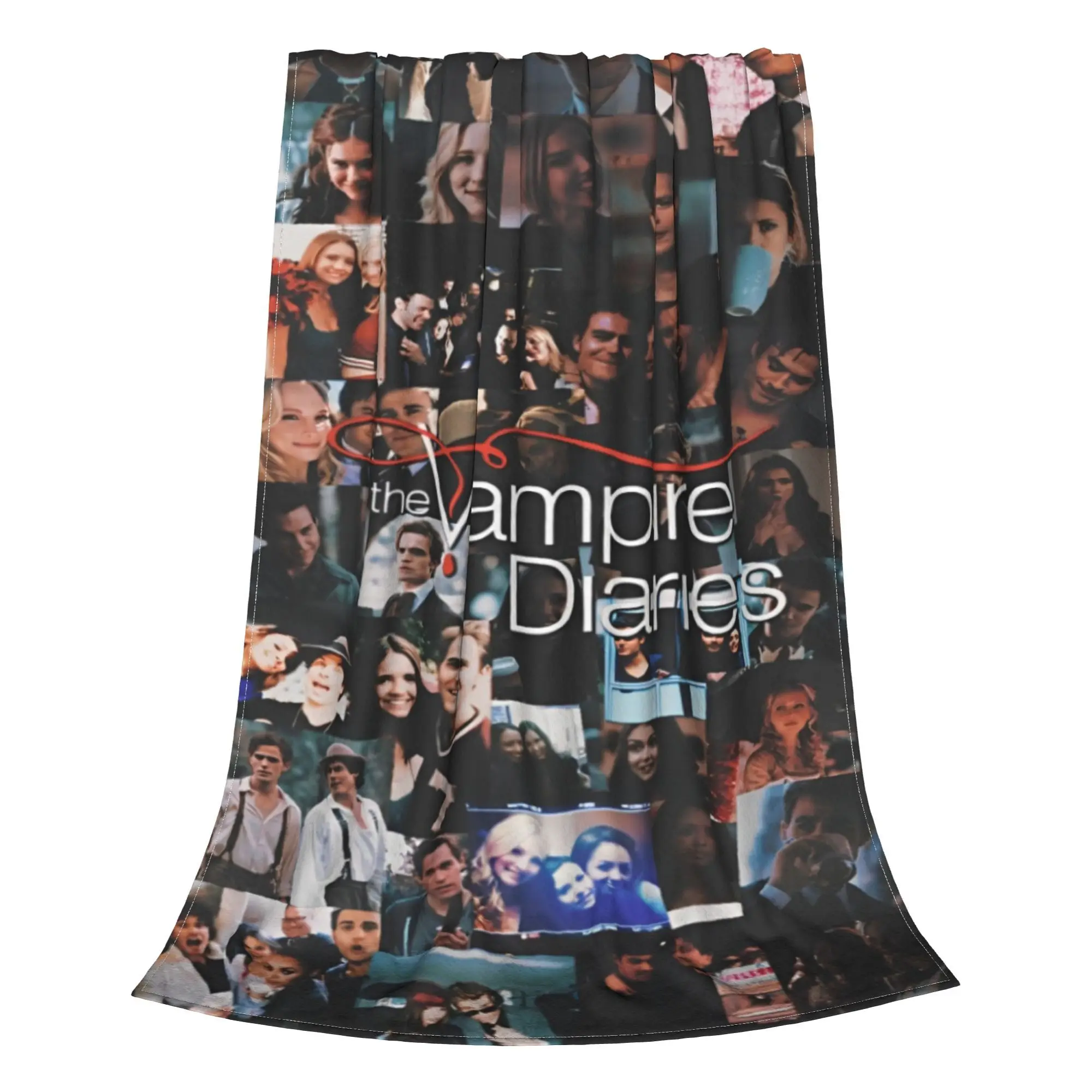 The Vampire Diaries movie Blankets Flannel  Comfortable Lightweight Thin Throw Blanket for Bedroom Quilt