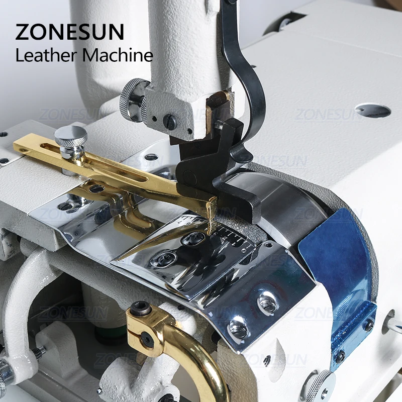 ZONESUN 801 Electric Leather Skiving Machine Bottom Feed Bell Knife Skiver Leather Skiver Vegetable Tanning Scrape Thin Tool