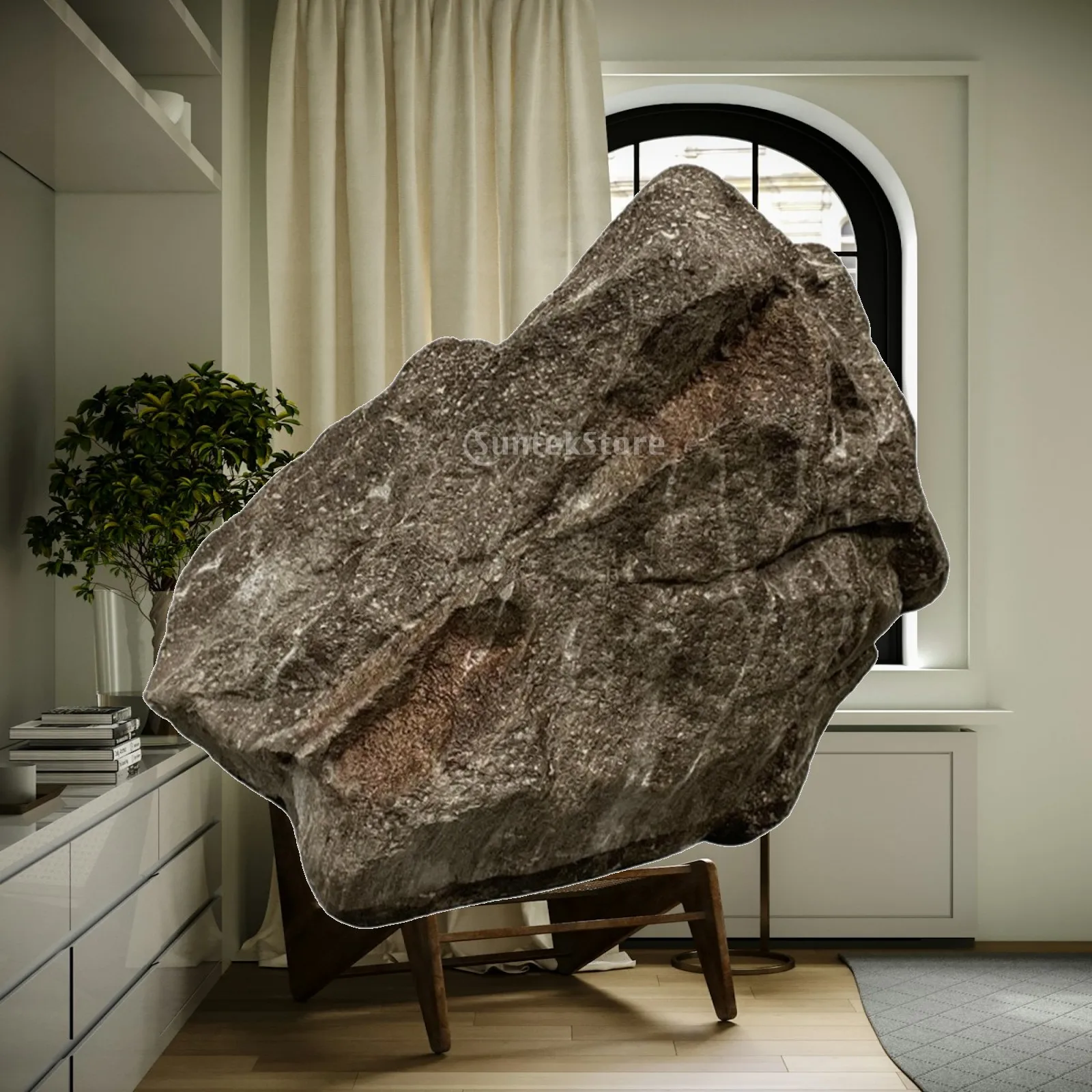 Realistic Faux Landscape Rock for Scene Dressing Decorative Foam Stone Prop for Outdoor Fairy Tale Photography Settings