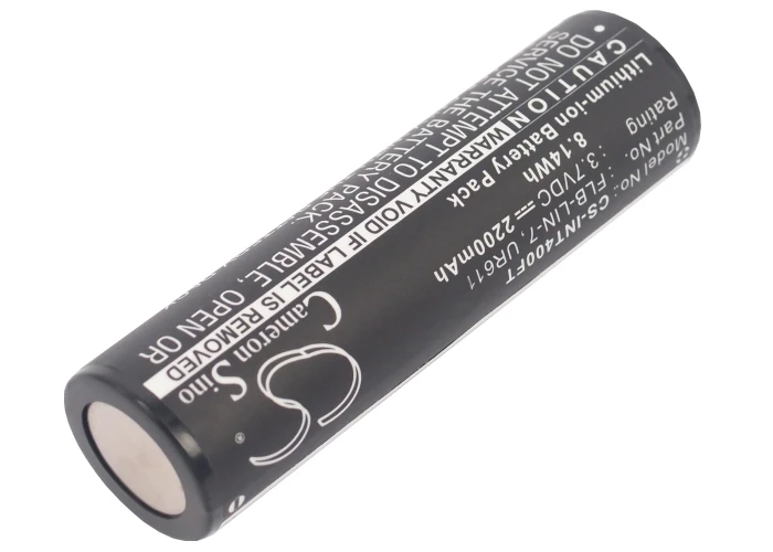 CS Flashlight Battery for Inova UR611 T4 (Old Style) T4 Lights (Old Style) Streamlight Dualie Fits FLB-LIN-7 UR611 68792