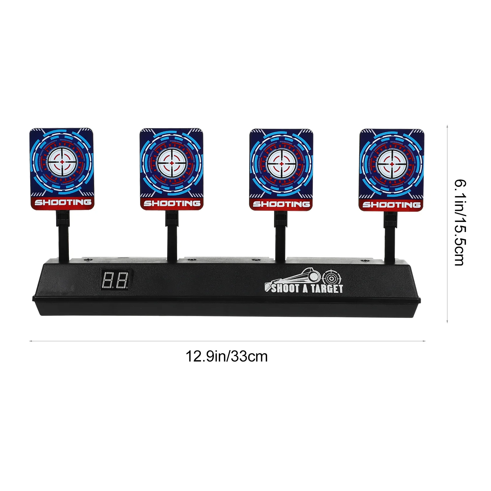 1 Set 1 Set Scoring Target Auto Return Hohe Präzision Langlebig Für Spiel Schießen Training Multi Player Spaß