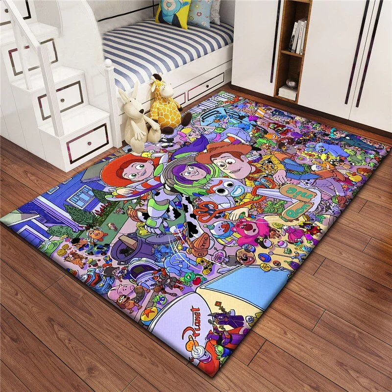 Toy Story Carpet for children, rugs for children\'s bedroom.Living room floor mat Kitchen mat Mat,bedroom decor,outdoor rug,rugs