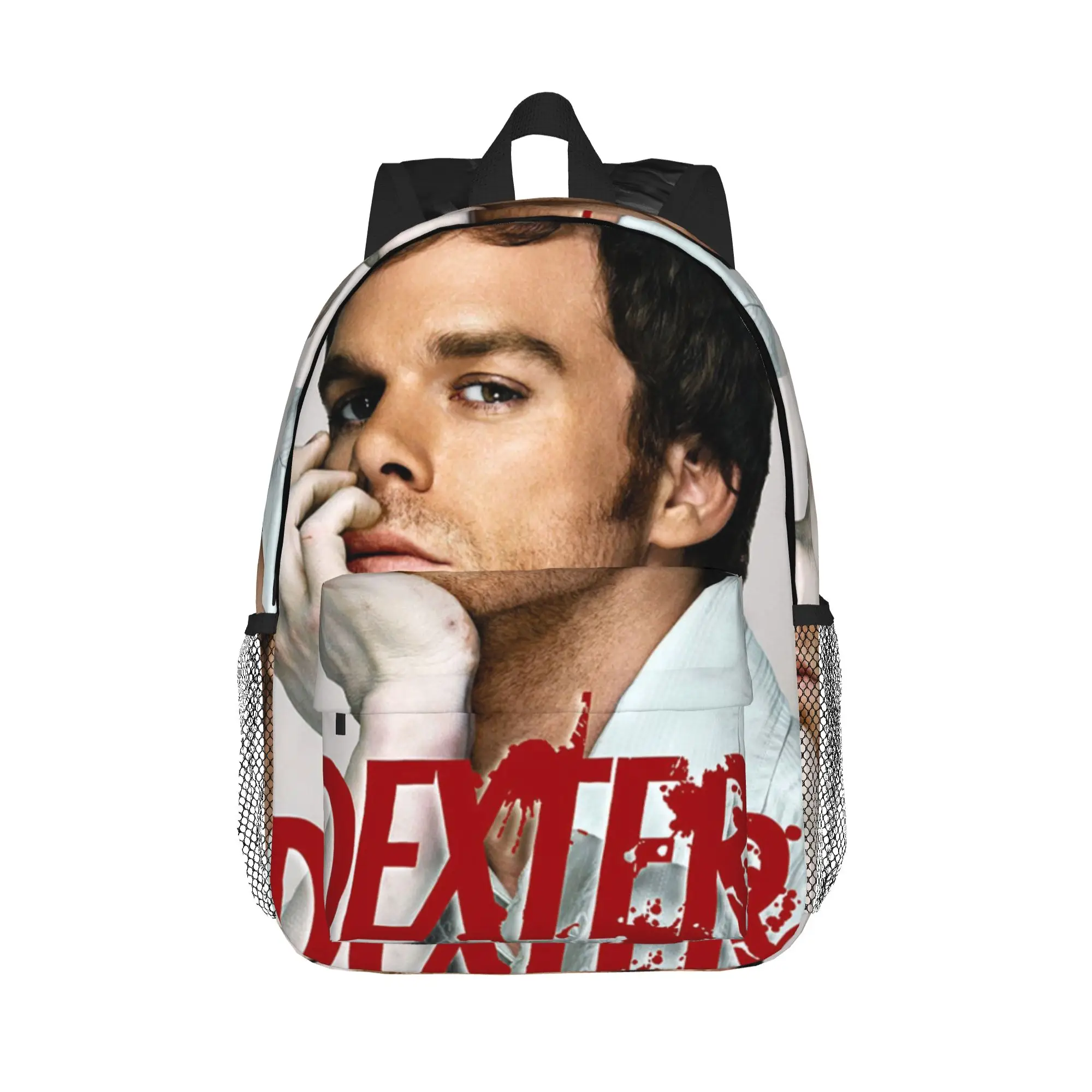 Dexter Morgan Movies Backpack Hot Sale Daypack Large Capacity Boys Girls BookBag Shoulder Bags for Men Women School Bag