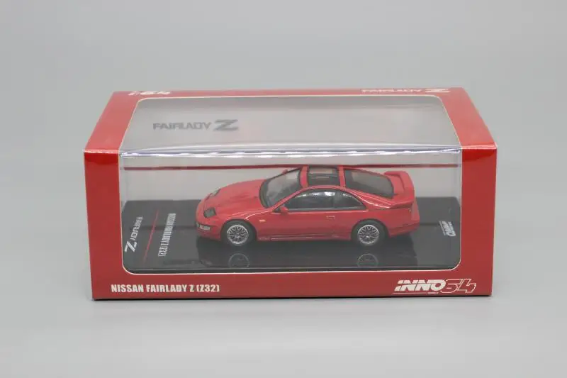 Inno 1:64 Nissan Fairlady Z 300ZX Z32 police Collection of die-cast alloy car model ornaments