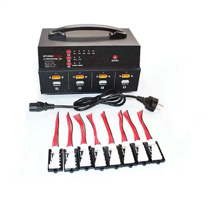 UP1200+ 25A 6S 1200W 8 Channel Agriculture  LiPo LiHV Battery AC Charger For  12S