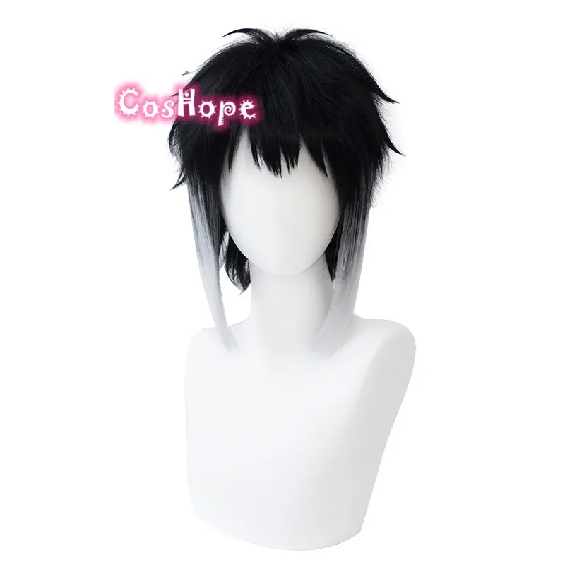 Akutagawa Ryunosuke Cosplay Wig Short Black Wig Cosplay Anime Cosplay Wig Heat Resistant Synthetic Wig