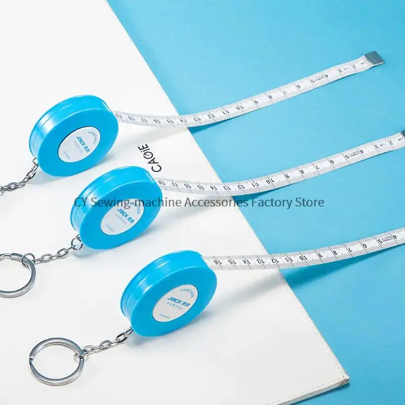 1.5m 60inch Jack Original Mini Tape Measure Automatic Caliper Carry-On Measuring Tape Measure Height Metric Soft Double-Sided