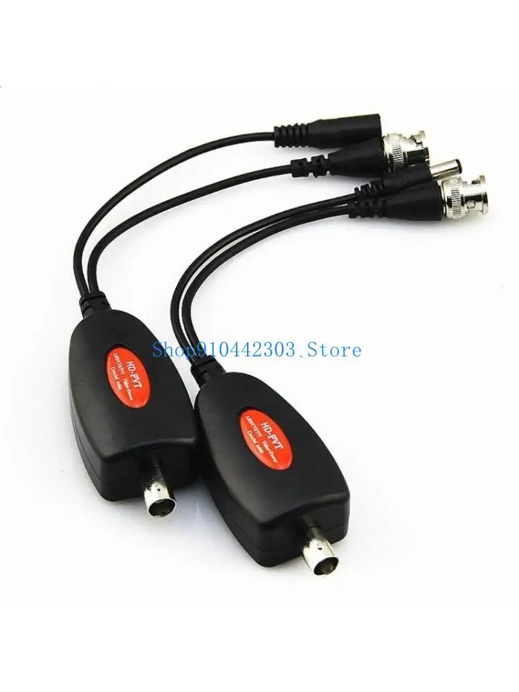 

652F AHD/CVI PVT Power Transmitters Up to 400M CCTV BNC Video Transceiver Cable CCTV Surveillances Camera System