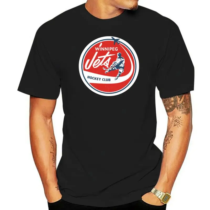 Jets, Wha, Hockey, Retro, Jersey Logo, Throwback, Winnipeg, Manitoba, 1970'S, T- Cool Unisex Pride T Shirt Men New Casual