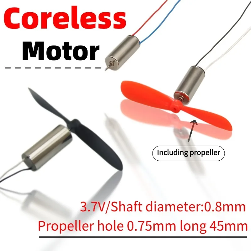 716 Tazza cava 55000 giri/min Motore coreless ad alta velocità 3.7 Magnete VStrong per FPV Drone Quadcopter RC Aereo fai da te (licer l'elica)