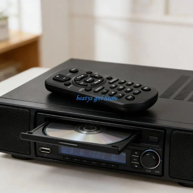 

C7AB Remote Control With Ergonomic Handle Clear Button for MBE222 RM-RK258 Home Entertainment
