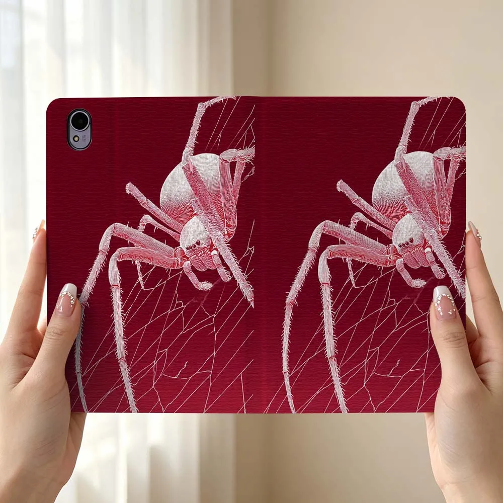 Art spider pattern For Huawei MediaPad MatePad Honor Pro V6 9 V8 X9 X 10 13.3 12.3 11 11.5 Inch Tablet Case Pen Tray