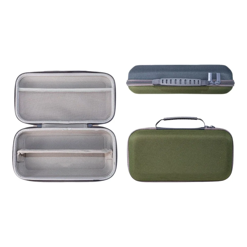Hard Shell Microphone Storage Bag Drop Proof Water-Resistant Microphone Carrying Case Adjustable Handheld