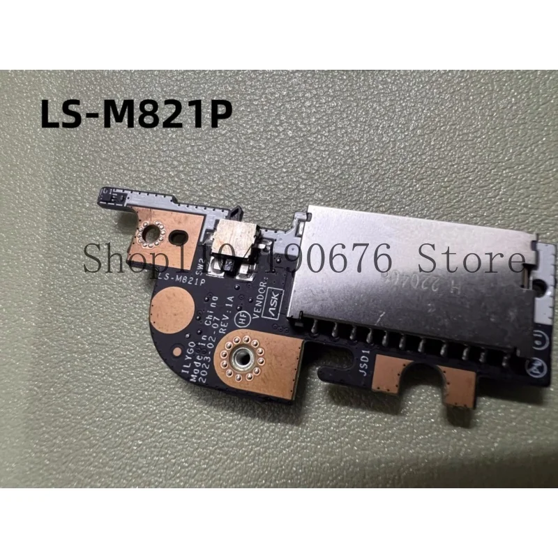 Original for LENOVO Legion Slim7 16IRH8 R7000P SD Card Reader IO Board LS-M821P